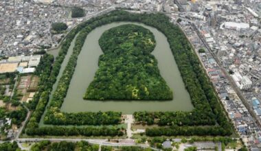 Kofun burial sites from 300 - 500 CE. There are over 160,000 of these in Japan and 200 in Tokyo itself.