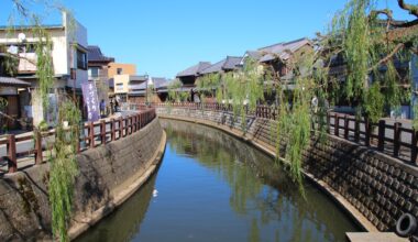 Preserved historic center of Sawara, a small town near Narita Airport, three years ago today (Chiba-ken)