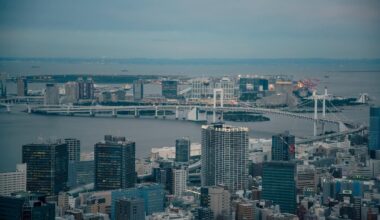 Rainbow Bridge from Tokyo Tower