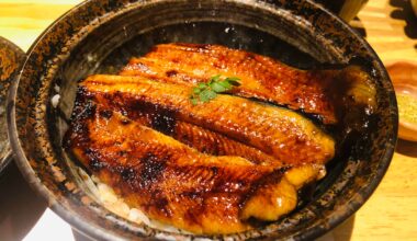 Clay-pot Unagi-don in Shizuoka-ken