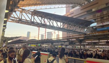 Rush Hour at Ōsaka Station