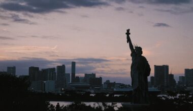 Odaiba at dusk