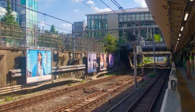 The new Harajuku station