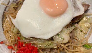 Shio Yakisoba at Teppanyaki in Nagoya