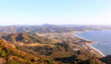 Golden hour on Nokogiriyama, four years ago today (Chiba-ken)