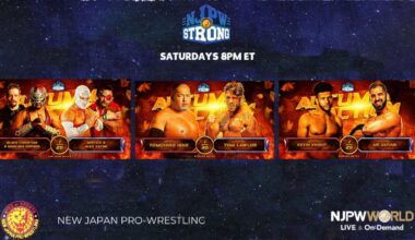 New NJPW Strong Sat Tonight 8pm