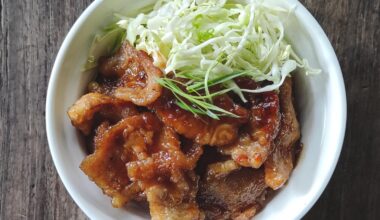 ginger pork