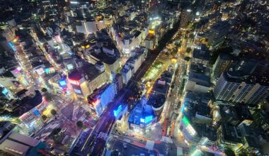 Shibuya from Shibuya Sky