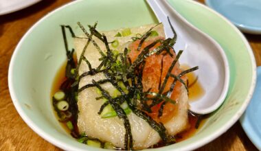 Agedashi Mochi