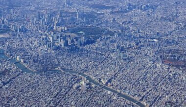 Clear view of Metropolitan Tokyo all the way to Mt Fuji