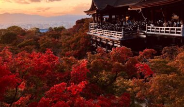 Beautiful Kyoto fall colors