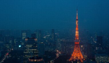 Tokyo at dusk