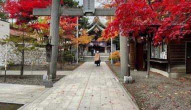 Fall at Sapporo Gokoku Shrine (札幌護國神社)