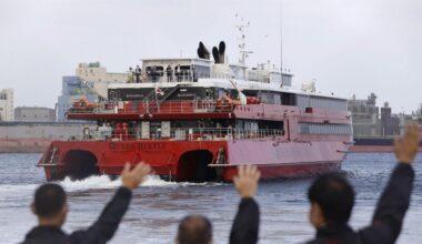 Ferry service between Japan, South Korea resumes after halt due to COVID