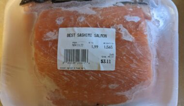 Would you eat this salmon raw?