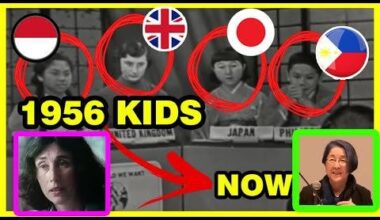 1956 Cute Japanese girl in USA debate and what happened to her