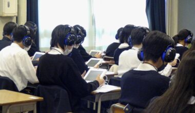 Tokyo students take oral English test in high school entry exam amid doubts