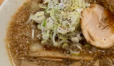 “Shiitake Black” Ramen at Kazuki in Tokyo