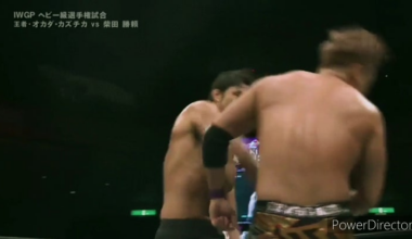 Katsuyori Shibata vs Kazuchika Okada from Sakura Genesis Genesis