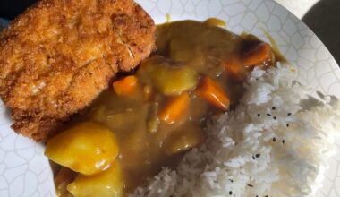 my first ever katsu curry