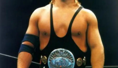 It’s wonderful that the inimitable Owen Hart is in the lineage of the IWGP Junior Heavyweight Championship: he had great run in Japan, matching up with Liger, Mutoh, and Hase (also a cool bout with Ultimo Dragon in WAR). One of the greats.