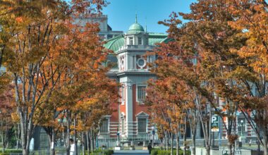 Nakanoshima Park, Osaka, November 2013.