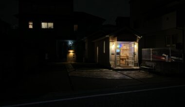 A lonely shop in Takatsu, Kawasaki