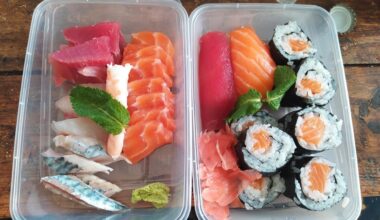 had been craving sushi, so this was lunch today