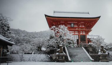 Let's hope it will snow this year too (Kyoto)
