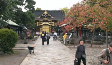 The Toushougu shrine in Ueno Park. This building has basically remained intact since it was renovated in 1651. This place enshrines Tokugawa Ieyasu founder of the Tokugawa Shogunate as well as the eighth shogun Tokugawa Yoshimune and the fifteenth shogun Tokugawa Yoshinobu.