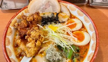 Special Ramen from 俺流塩らーめん 神宮前店 Oreryu Shio-ramen Jingumae