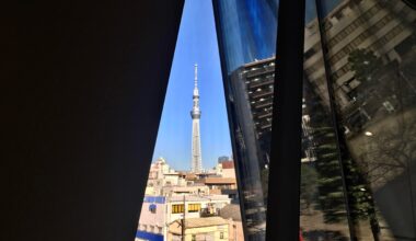 Tokyo Skytree from Sumida Hokusai Museum