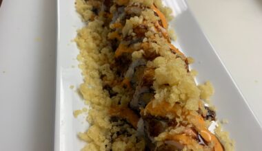 Crunchy Shrimp Roll 14pc cut instead of 8