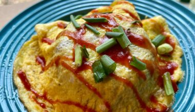 Homemade omurice