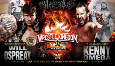 Match for the IWGP United States Championship at Wrestle Kingdom 17 is official