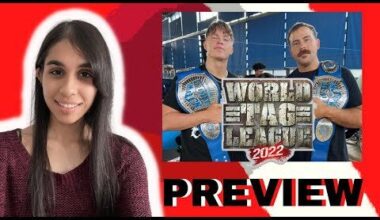 With only a few days until the start of NJPW World Tag League, I am actually excited about the tournament and decided to preview it on my YouTube channel! What are your thoughts on the lineup, and who do you have to win?