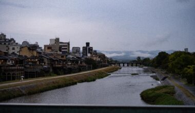 October on the Kamo River