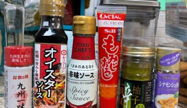 I was gifted some seasonings and sauces from a friend who lived in Japan. Any tips and ideas how I should use these?