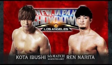 Kota Ibushi vs Ren Narita: New Japan Pro Wrestling - NJPW Showdown in Los Angeles, November 11, 2019