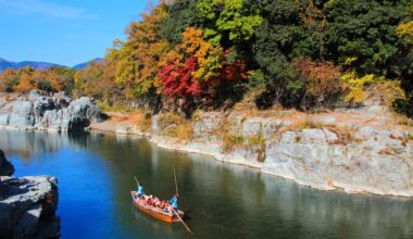 Cruising down Arakawa River in Nagatoro, two years ago today (Saitama-ken)