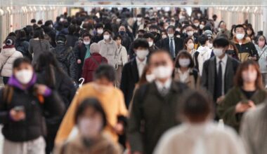 Japan's daily COVID-19 cases top 100,000 for 1st time in 2 months