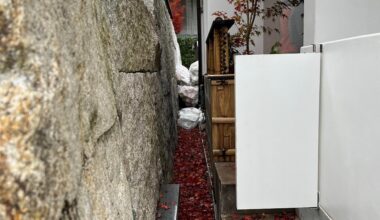 Back alley of a shop at Arashiyama, Kyoto