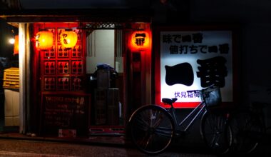 Small restaurant in Kyoto