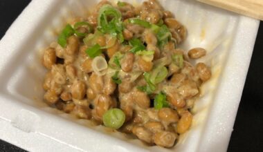 Natto for breakfast