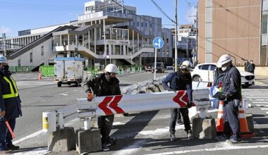 Nara removes guardrails at site where Abe was fatally shot | The Asahi Shimbun: Breaking News, Japan News and Analysis