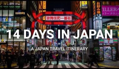 Itinerary Check (April 5-20) Osaka, Koyasan, Nara, Kyoto, Kanazawa, Takayama, & Tokyo