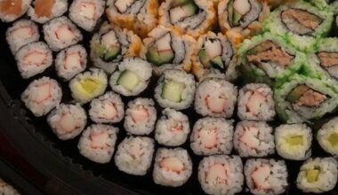 The best pieces of sushi