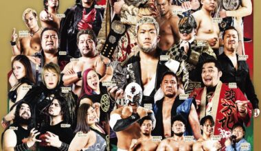 AJPW has a Christmas show that features several NJPW talent: SANADA, Bushi, Taichi, Nobu, Yano,