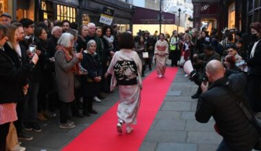 London-based art gallery fetes International Kimono Day with catwalk