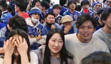 Fans thank Japan football players for good games after World Cup exit